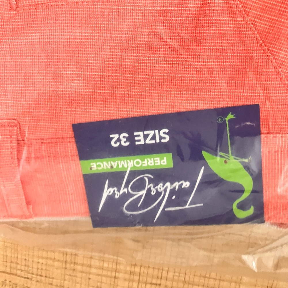 Tailor Byrd Coral Performance Shorts  Size 32